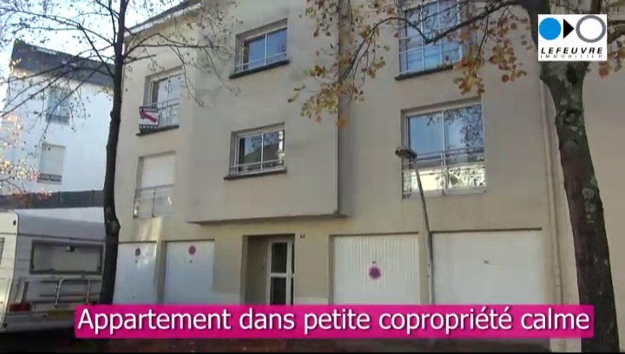 Saint-Nazaire - Appartement à vendre dans petite copropriété proche du front de mer et du parc paysager.