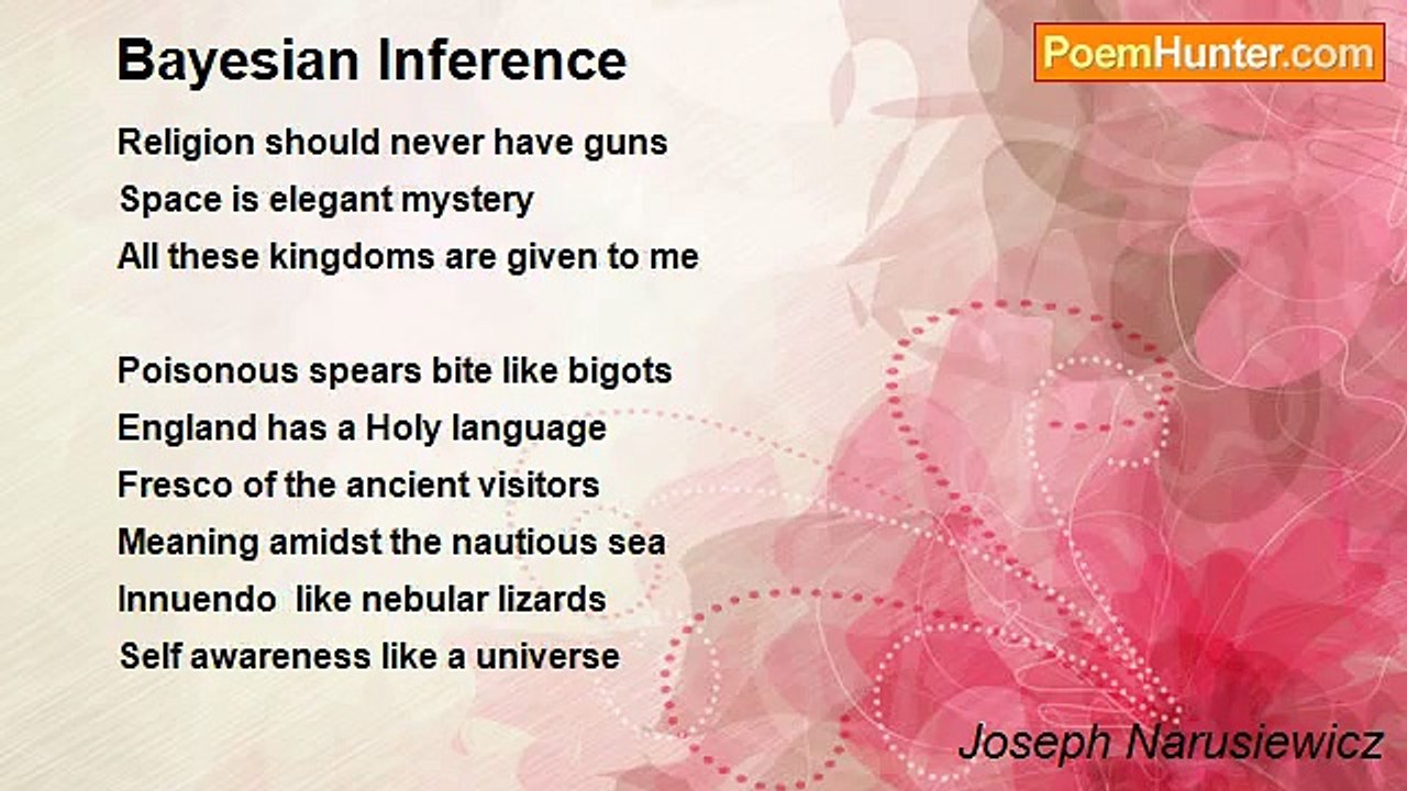 Joseph Narusiewicz - Bayesian Inference