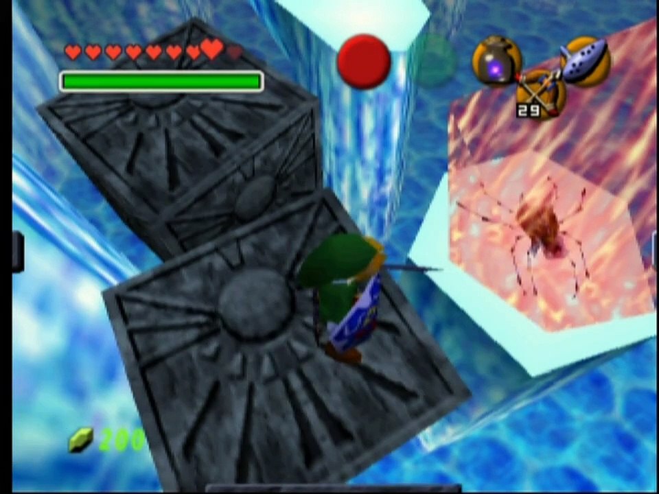 Zelda Ocarina of Time Master Quest < 14 > Flamme Bleue