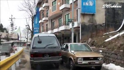Winter Tour 2013 (11) Through the snow_ Murree to Changla Gali