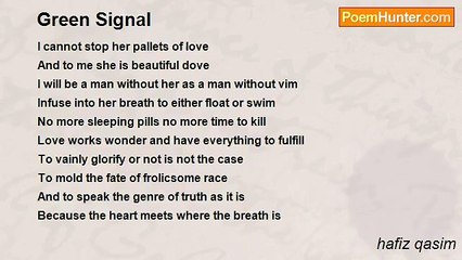 hafiz qasim - Green Signal