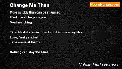 Natalie Linda Harrison - Change Me Then