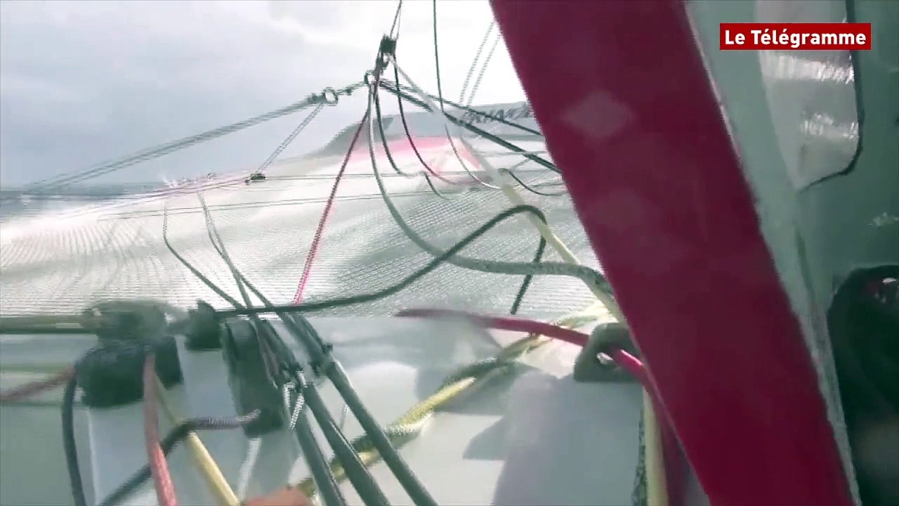 Route du Rhum. Prince de Bretagne - Jour 4