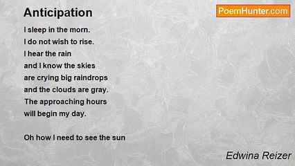 Edwina Reizer - Anticipation