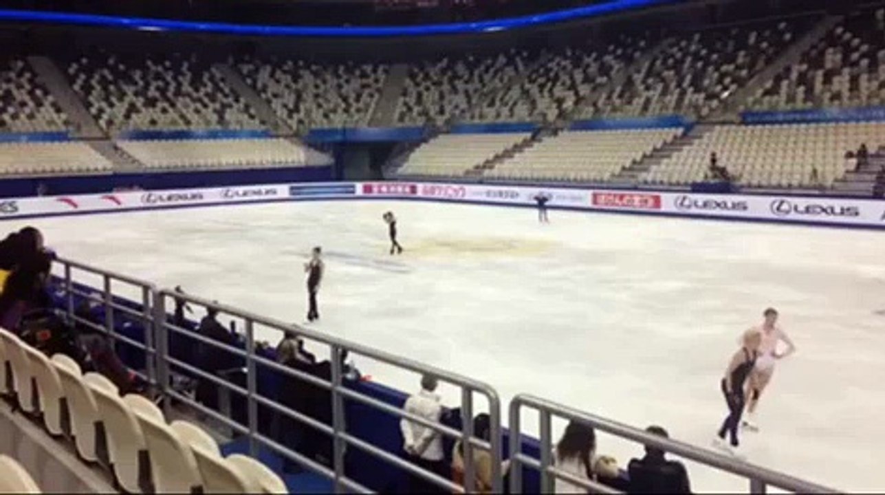 Yulya Lipnitskaya FS practice, Cup of China 2014