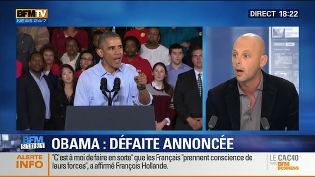 BFM Story: Elections de mi-mandat aux Etats-Unis: un scrutin aux allures de référendum pour Barack Obama ? - 04/11