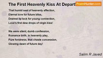 Salim R Javed - The First Heavenly Kiss At Depart! ! ! ! !