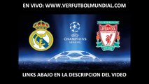 Ver Real Madrid vs Liverpool 2014 En Vivo Champions League 2014 del Martes 4 de Noviembre