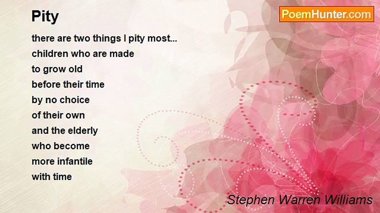 Stephen Warren Williams - Pity