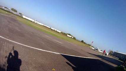 Atterrissage en 25 vent de travers