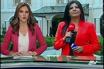 Reunión canciller y secretaria de estado de EEUU en Quito