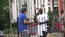 Giving Black People Fried Chicken in the Hood - FEEDING THE HOMELESS - Making People Smile  ) BY NEW UNLIMITED funny videos c3