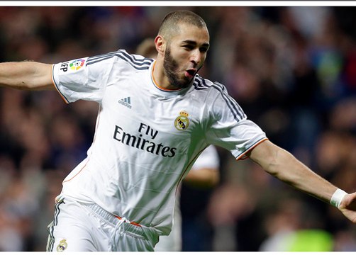 L'ouverture du score de Karim Benzema contre Liverpool