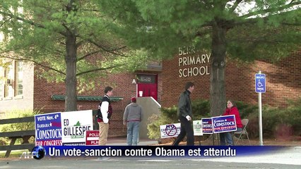 Elections de mi-mandat aux Etats-Unis: vers un vote-sanction contre Obama