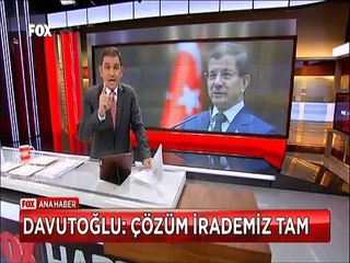Davutoğlu Çözüm irademiz tam bir daha OHAL olmayacak