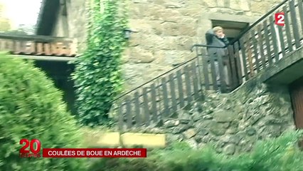 Coulées de boue en Ardèche