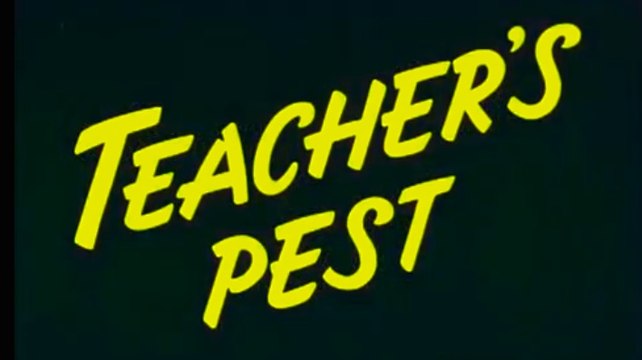Noveltoons - Teacher's Pest (1950) Classic Animation Cartoon