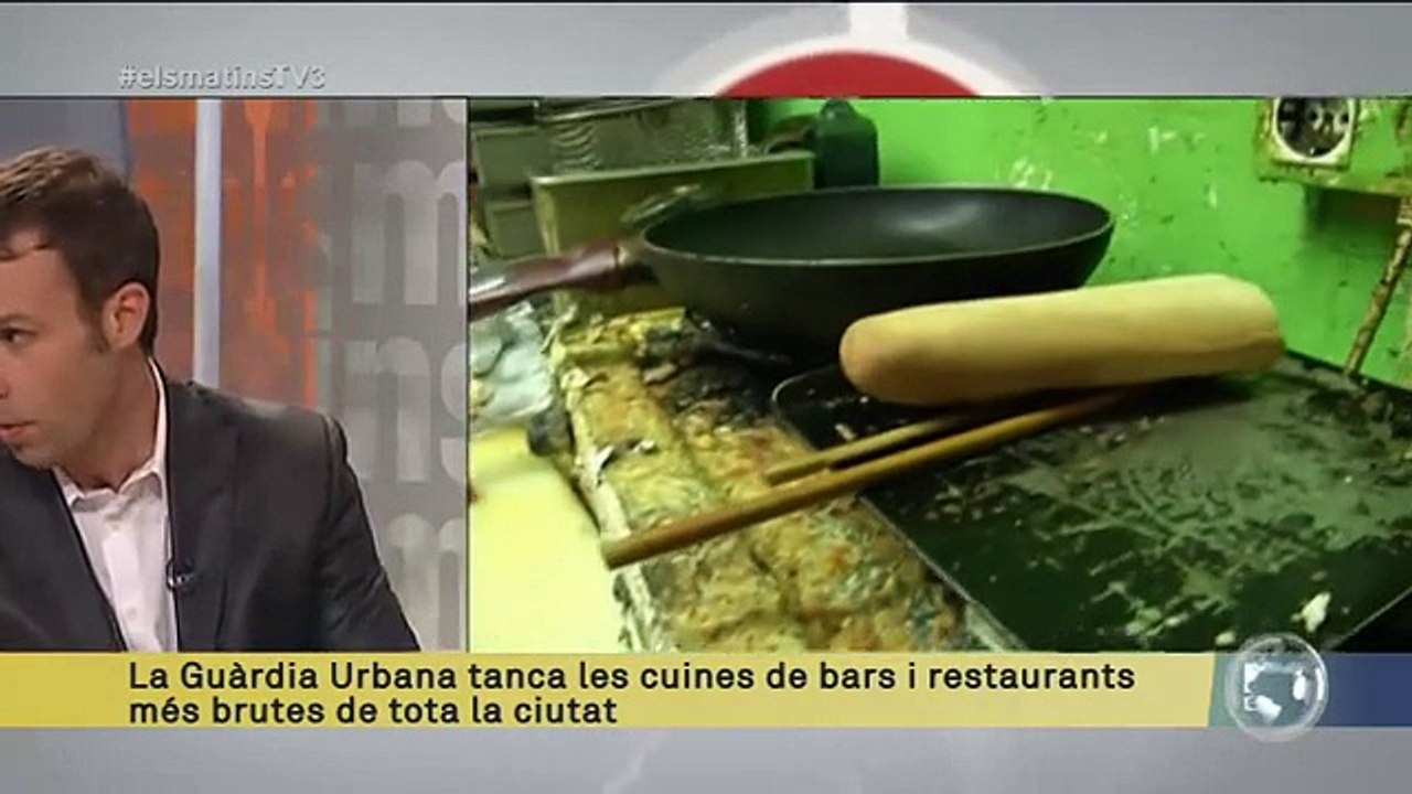 TV3 - Els Matins - Cuines de malson a bars i restaurants