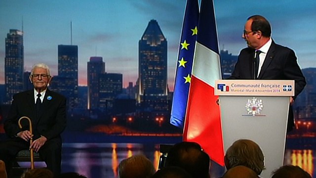 Déclaration lors de la remise de la Légion d'honneur à Pierre Stival