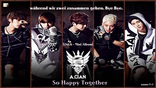 A.cian - So Happy Together k-pop [germen Sub] Ouch - Mini Album