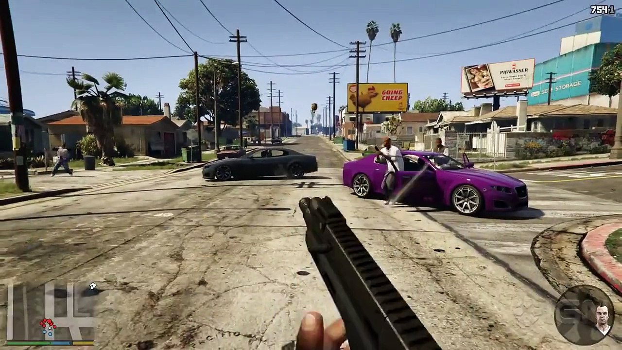 GTA 5 : Gameplay vue FPS