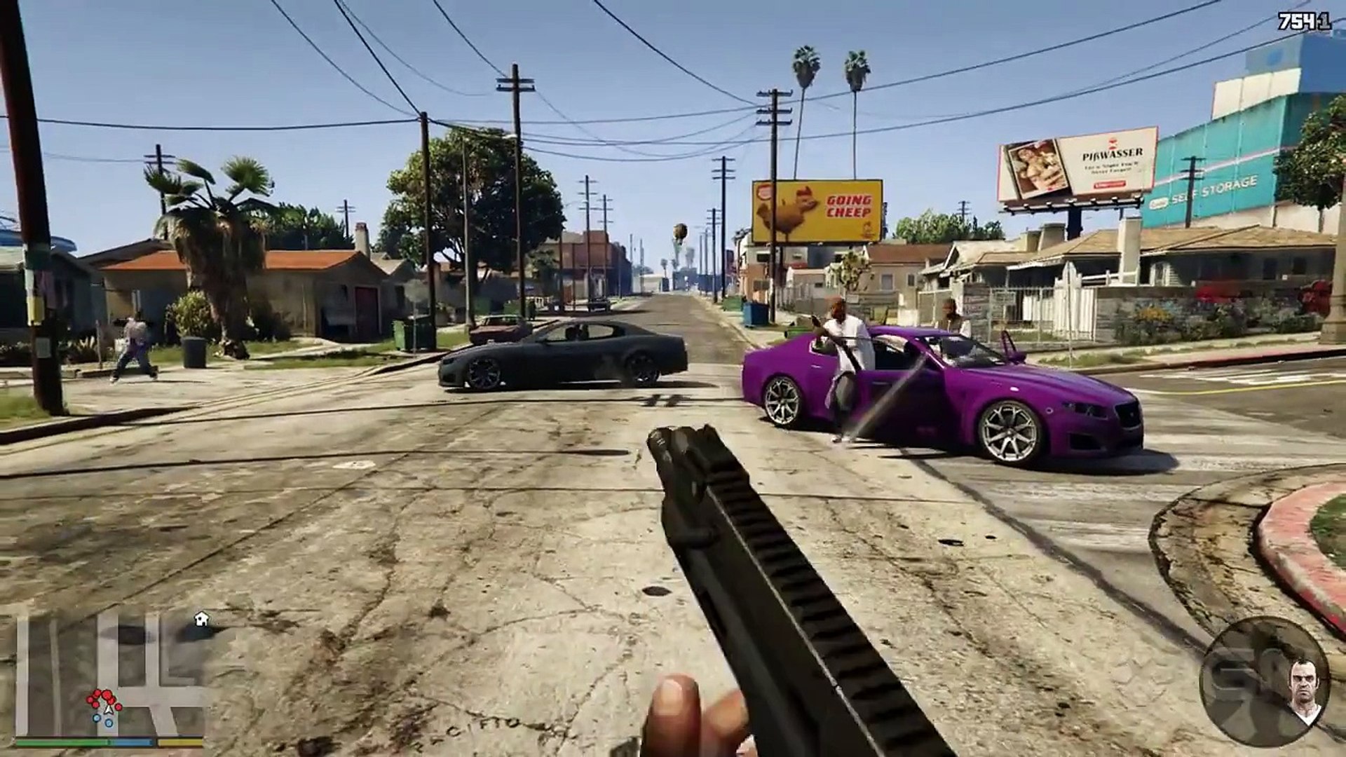 GTA 5 : Gameplay vue FPS