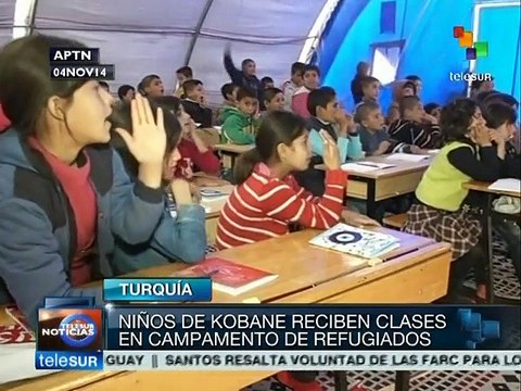Continúan enfrentamientos entre kurdos y EI en Kobane