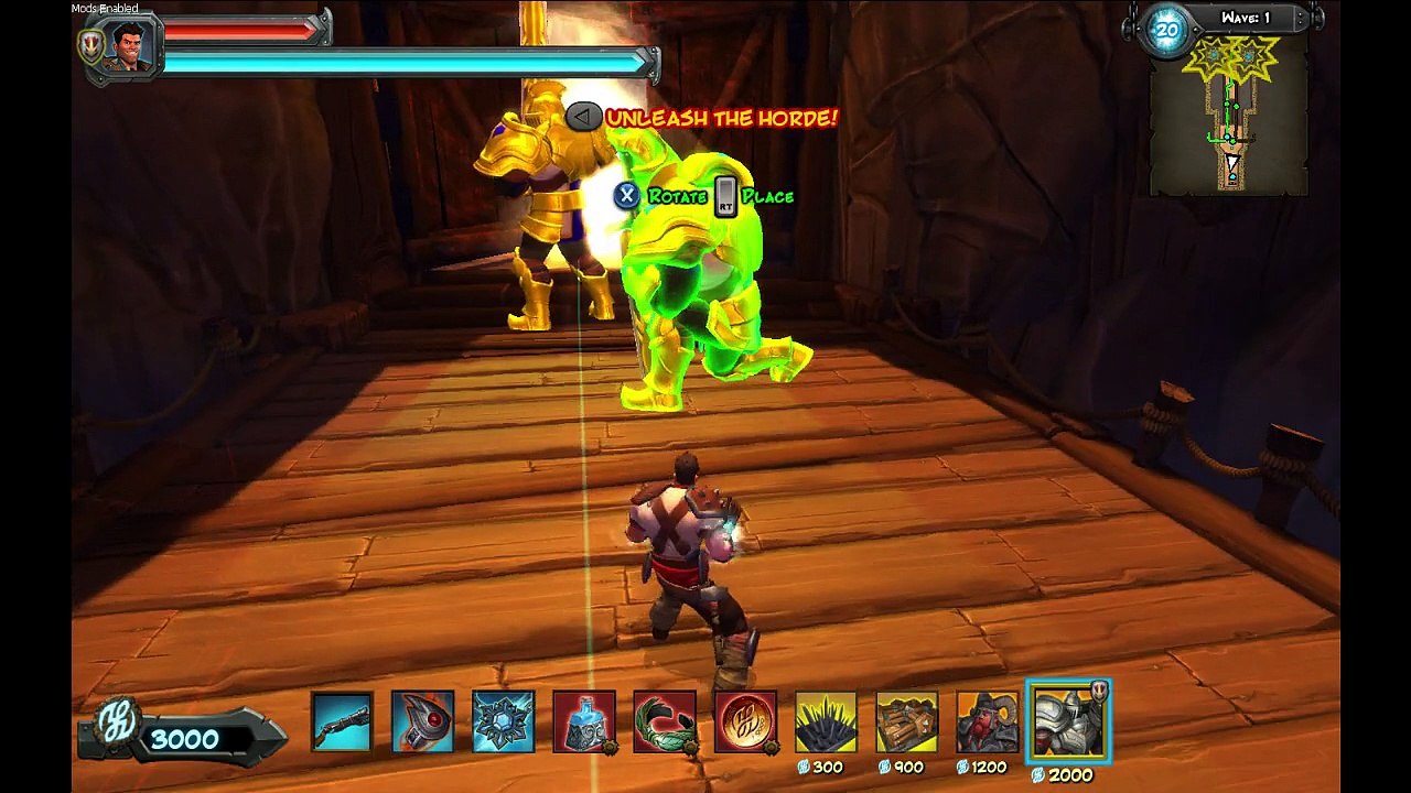Orcs Must Die! 2 Endless Mode Let's Play / PlayThrough / WalkThrough Part - Playing As The The War Mage