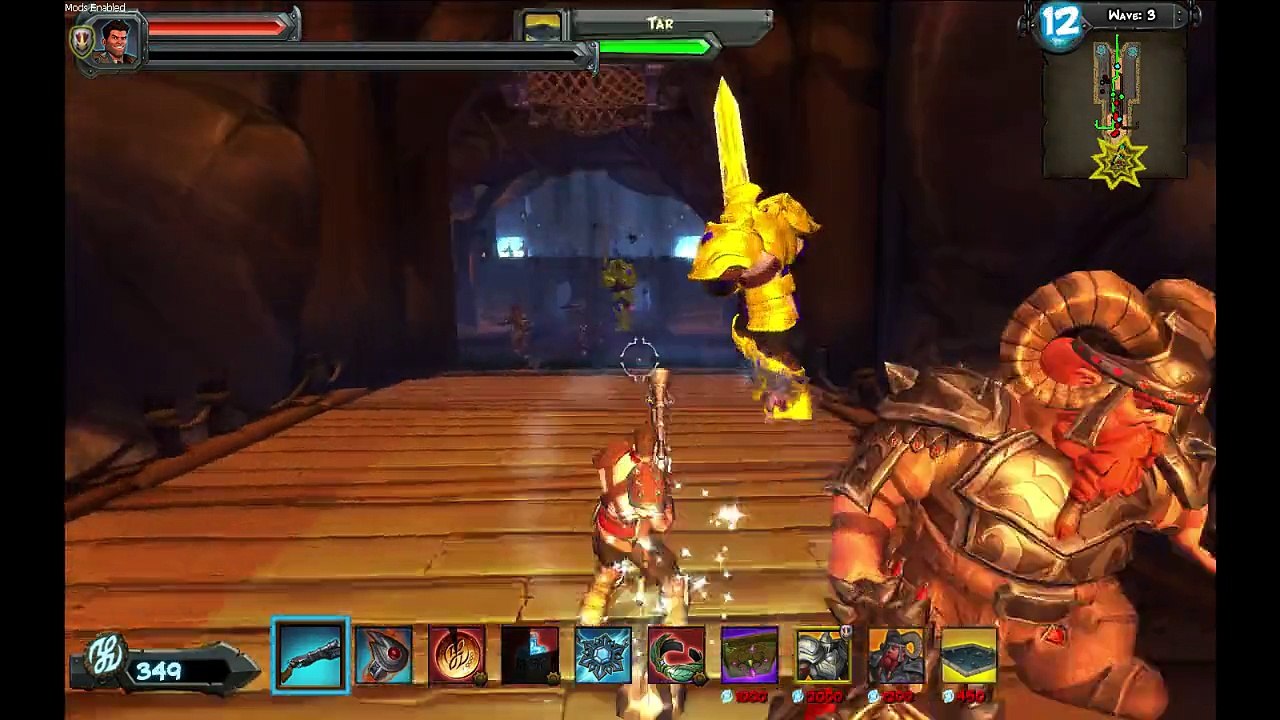 Orcs Must Die! 2 Endless Mode Let's Play / PlayThrough / WalkThrough Part - Playing As The The War Mage