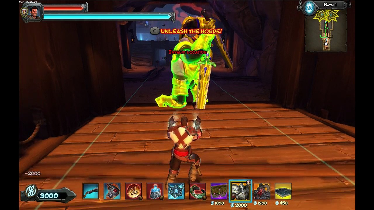 Orcs Must Die! 2 Endless Mode Let's Play / PlayThrough / WalkThrough Part - Playing As The The War Mage