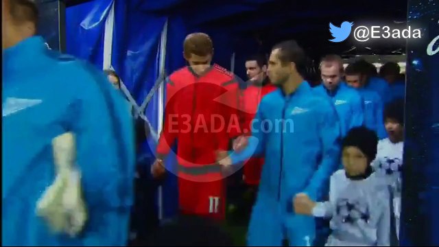 Zenit St Petersburg	1-2	Bayer Leverkusen (Group C) بتاريخ 04/11/2014 - 17:00