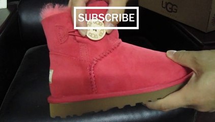 UGG my snow shoes is red love it