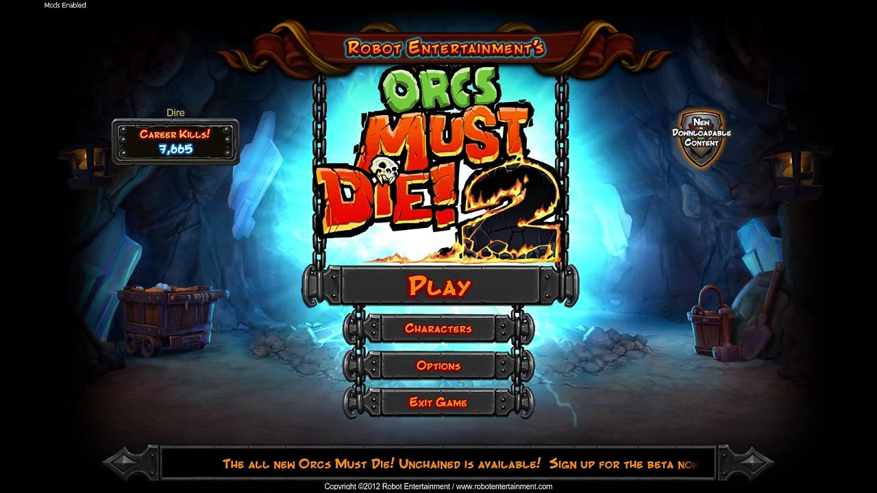 Orcs Must Die! 2 Endless Mode Let's Play / PlayThrough / WalkThrough Part - Playing As The The War Mage