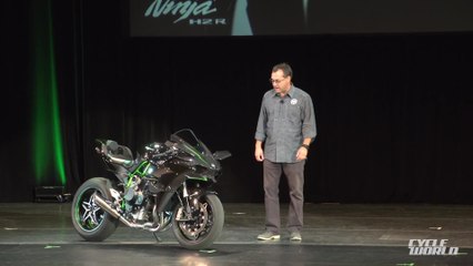 Download Video: Kawasaki Ninja H2R Presentation Video from AIMExpo 2014