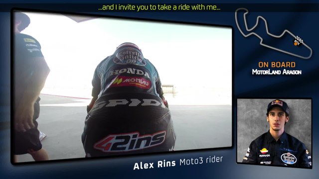 Alex Rins Motorland Aragon Onboard POV Video