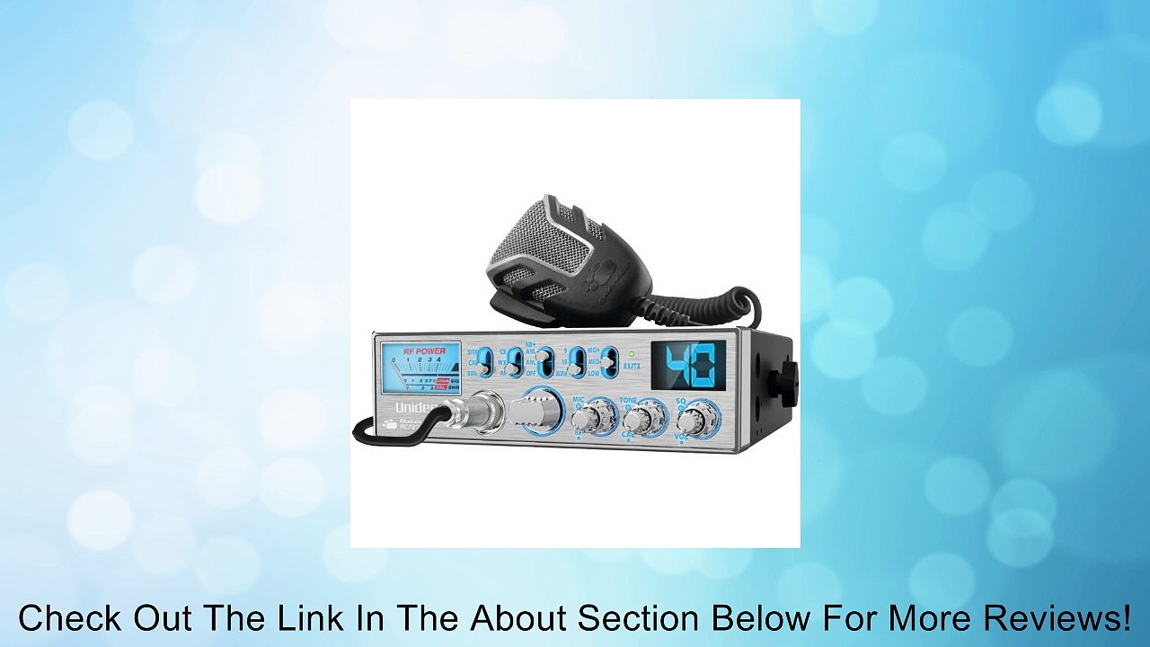 Uniden PC787 Bearcat CB Radio (Silver) Review