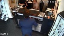 Guy attacks robbers at gunpoint