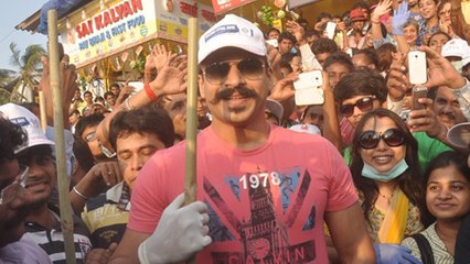 Vivek Oberoi Participate Swachh Bharat Campaign !