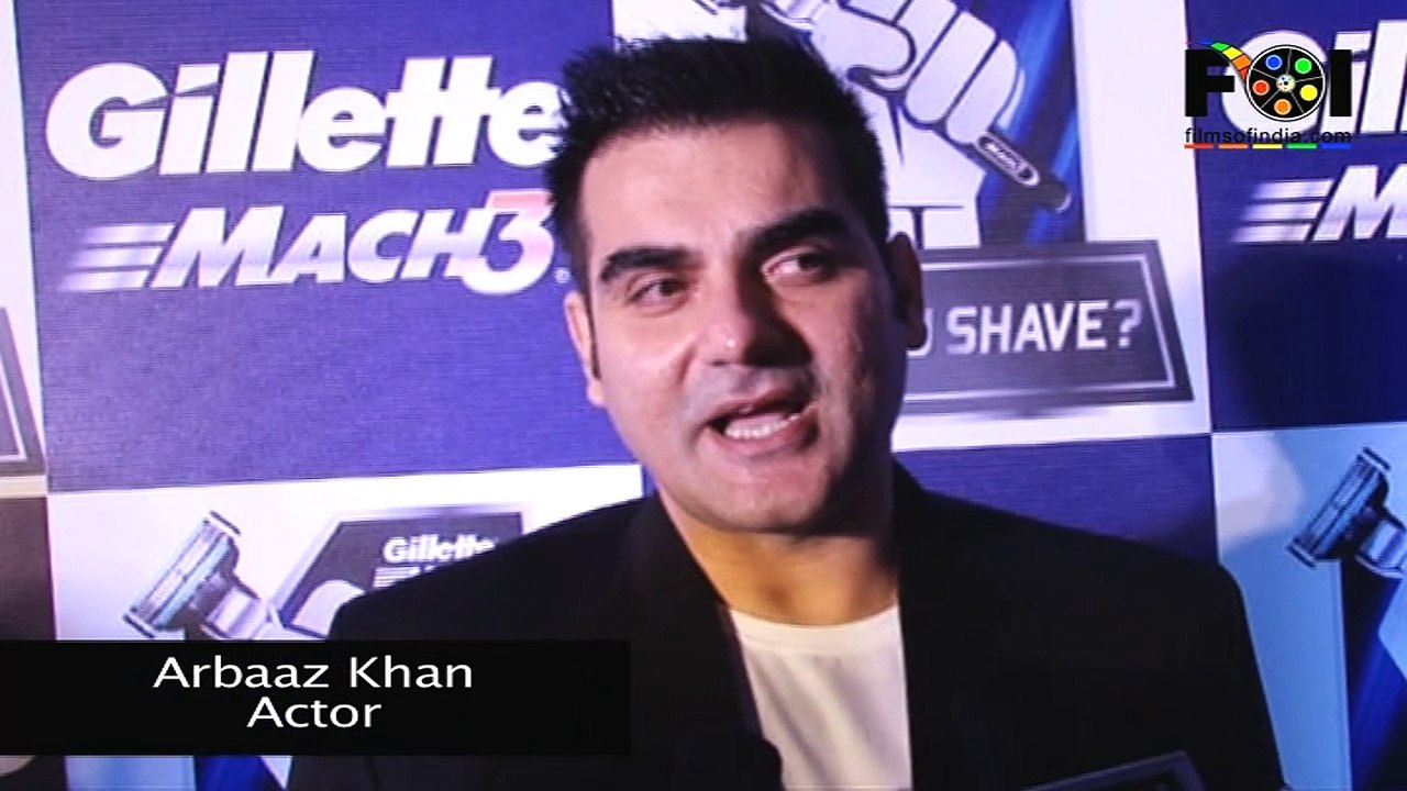 Arbaaz, Rahul Dravid & Kriti 'Launch Will You Shave' Campaign