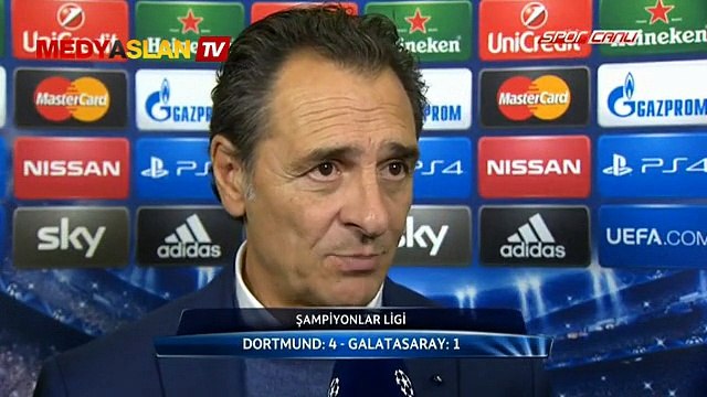 Cesare Prandelli: Başımız dik ayrılıyoruz