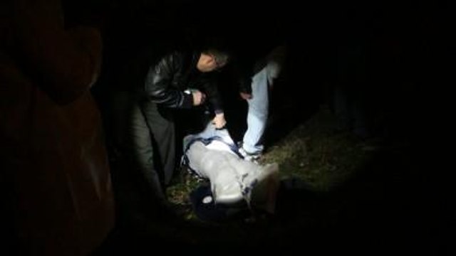 Ağaca Asılı Vitrin Mankeni Polisi Alarma Geçirdi