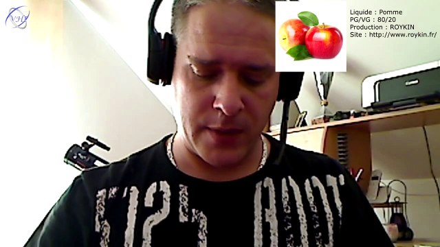 VapHotIn - Test Liquide #3 - Roykin Tabac Virginia , Fruits Rouges, Pomme