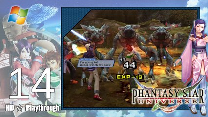 Phantasy Star Universe 【PC】 - Story Playthrough Pt.14 「Chapter 4： Rogues」