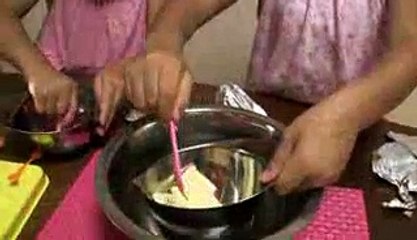 アンパンマンチョコ型でデコチョコを作ろう anpanman chocolate