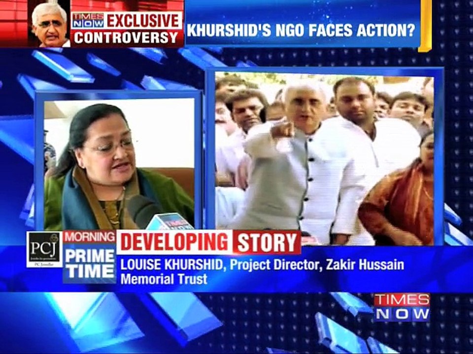 Khurshid's NGO faces action?