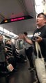 Big Boo contre un évangéliste dans le métro new-yorkais
