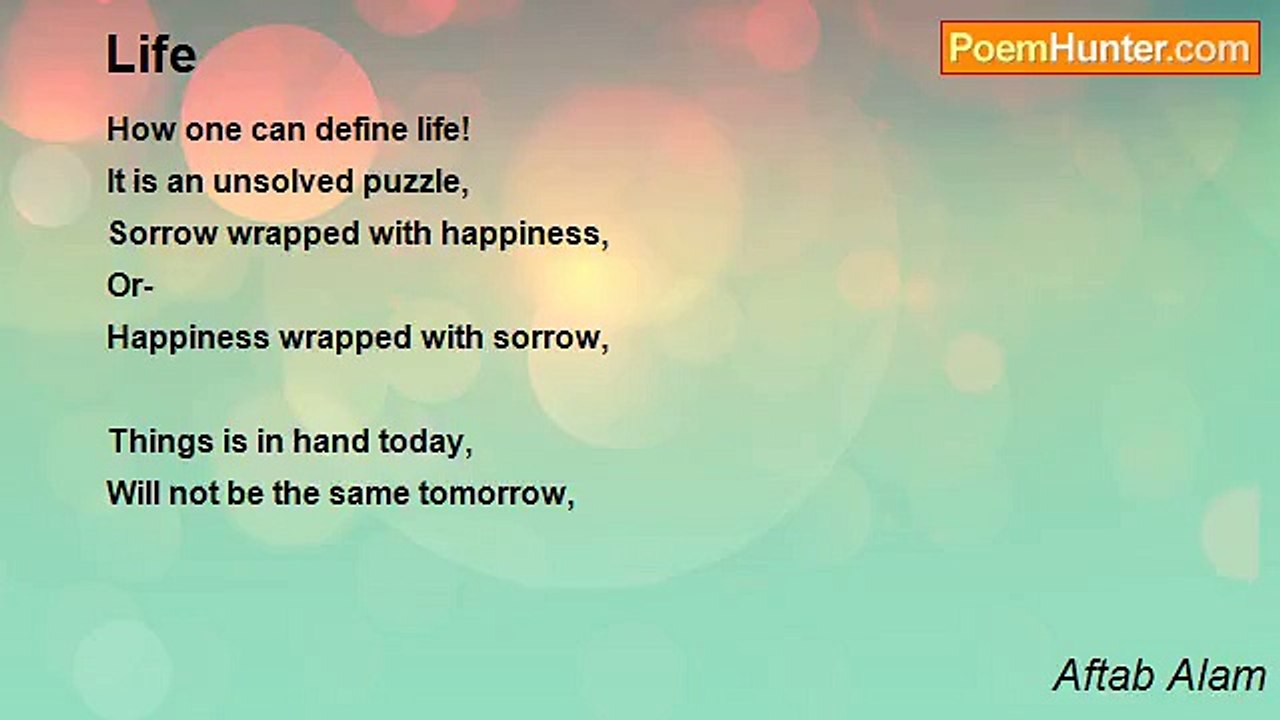 Aftab Alam - Life