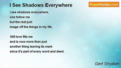Gert Strydom - I See Shadows Everywhere