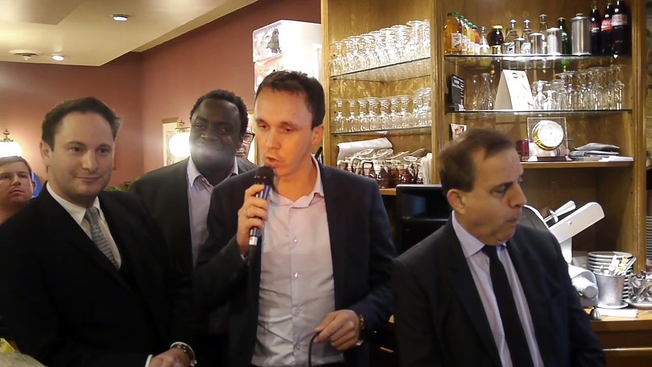 Rencontre avec Roger KAROUTCHI pour soutenir Nicolas SARKOZY - intervention de Nicolas Flament
