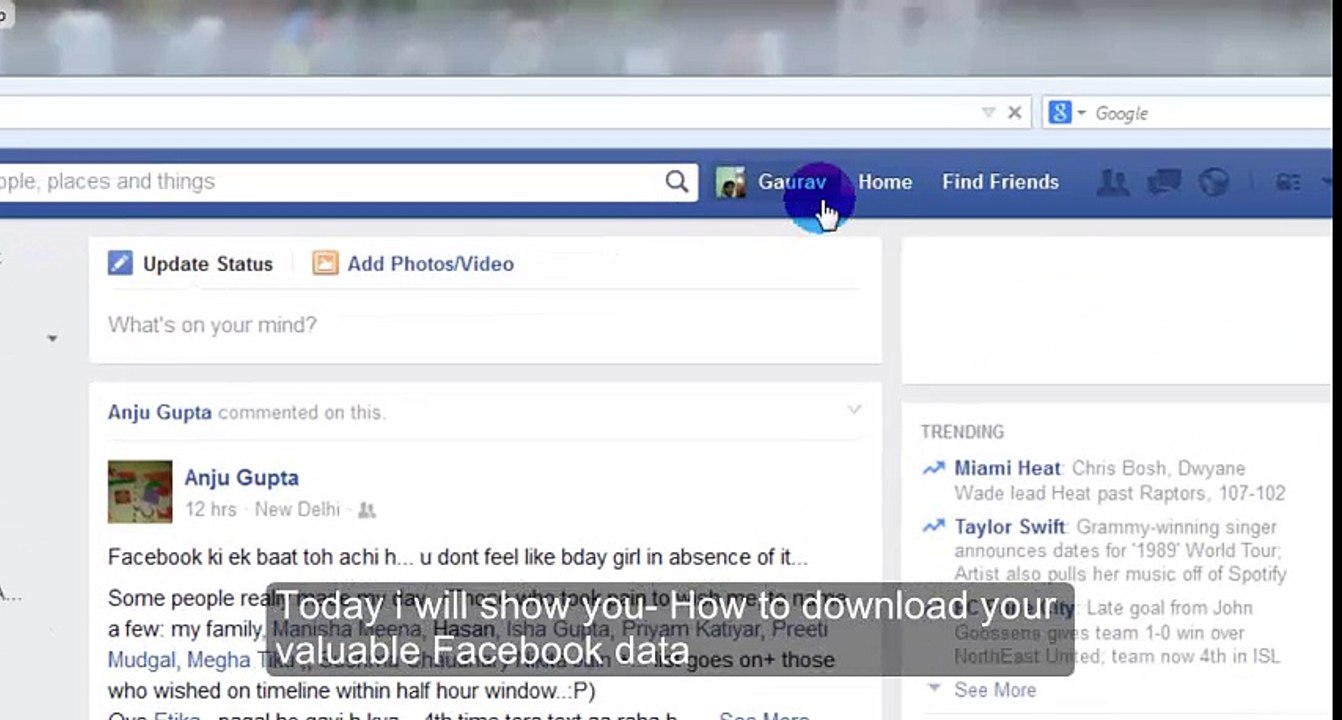 How to download your facebook data in minutes
